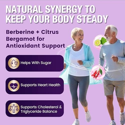 NATURE TARGET Berberine Supplement 1500mg, Higher Absorption Berberine HCL Complex with Citrus Bergamot - Supports Gastrointestinal & Immune, Non-GMO, 120 Capsules - Thumbnail 4