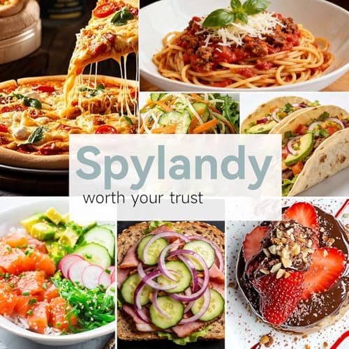 Spylandy 3-in-1 Manual Rotary Cheese Grater & Vegetable Slicer, Round Mandoline Food Chopper with 3 Interchangeable Blades, Strong Suction Base Hand Crank Grater for Cheese, Potato, Nuts & Veggies - Thumbnail 5