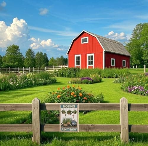 Carastora Funny Garden Sign – Humorous Decorative Metal Sign for Plant Lovers, Durable, Waterproof, Suitable for Gardens, Yards, Balconies, Kitchens, Cafes, Farms, and Outdoor Spaces – 8x12 Inches - Thumbnail 2