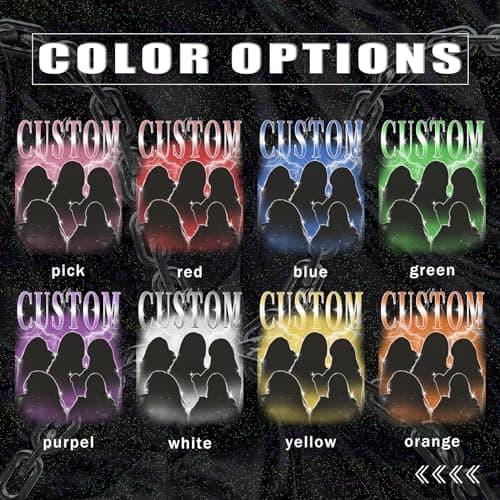 Custom T Shirts Bootleg Rap Tee Shirt Graphic Tees for Boyfriend/Girlfriend,Vintage Graphic Shirt Gift Idea Birthday (Black) - Thumbnail 6