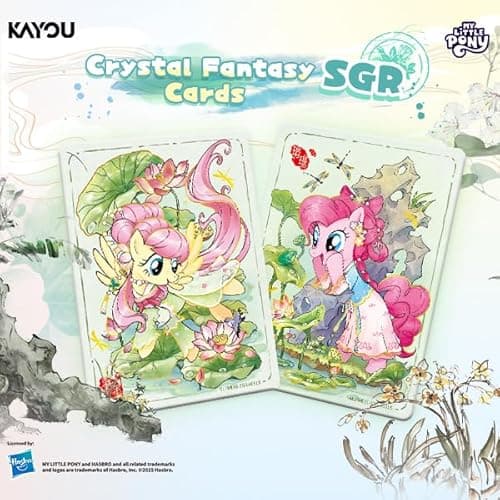 Kayou Friendship Eternal My Little Pony Moon Edition Cards, English Series 1 Card Set, Display Box of 24 Packs with 8 Cards Each - Thumbnail 6