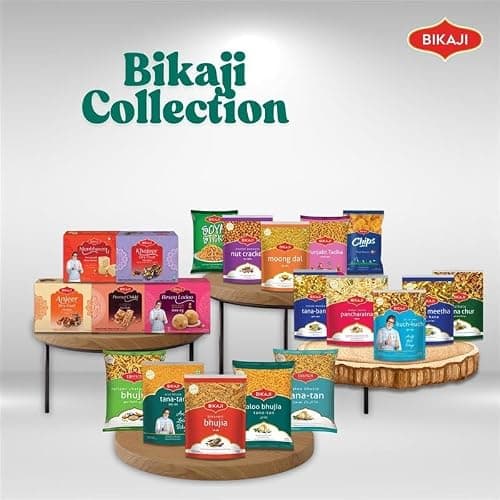 Bikaji Namak Para 14.11 oz (400g), Classic Salted Crunchy Snack, Traditional Indian Savory Bites, Crispy & Flaky Namkeen, Ready to Eat Tea Time & Party Snack - Thumbnail 5
