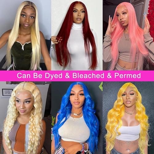 613 Blonde Bundles Human Hair 12A Grade Blonde Straight Hair 100% Unprocessed Brazilian Virgin 1 Bundle Remy Hair Extensions for Black Women 18 Inch - Thumbnail 6