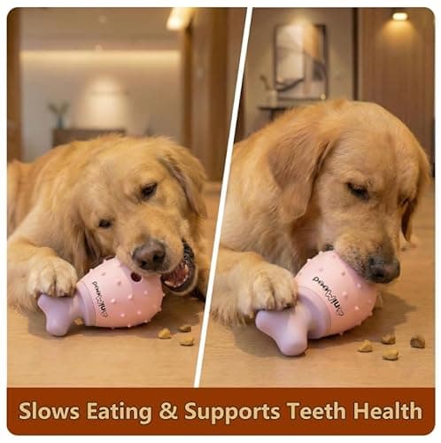 AniMood Interactive Dog Enrichment Toys, Dog Treat Dispenser Toy to Keep Them Busy, Stimulating Dog Toys & Durable Slow Feeder - Thumbnail 6
