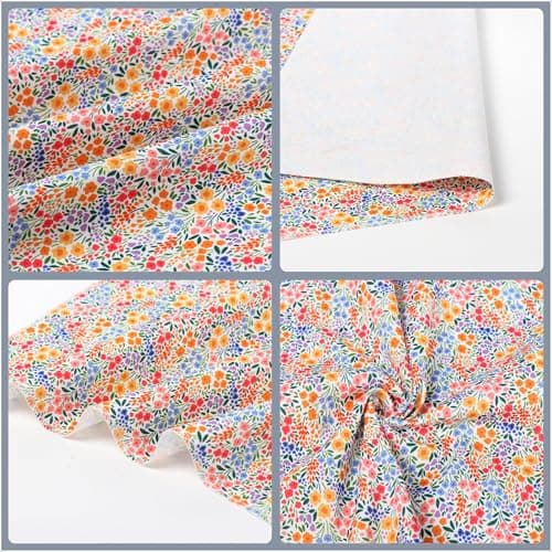 ARING PET Girl Dog Bandana, Spring Summer Daisy Floral Pet Bandana Scarf Triangle Bibs for Puppy Small Medium Large Dogs-L - Thumbnail 6