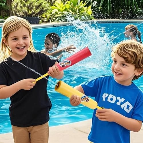 9 Pack Water Guns Pool Toys Summer Lake Pool Deals Game Blaster Outdoor Water Shooters Swimming Play Activities for Kids Teens Adults (9 Dinosaurs) - Thumbnail 6