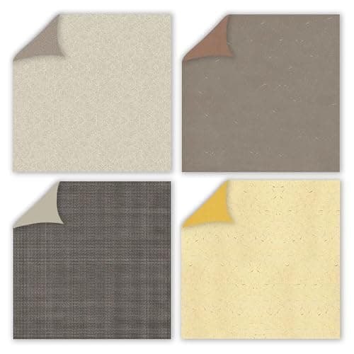 Scrapbook Paper, 12x12 Double Sided Patterned Papers, 24 Sheets Pattern Paper for Card Making, DIY Photo Album Decor (Artisan) - Thumbnail 2