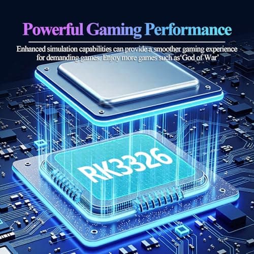 Retro Game Console R36T Handheld Game Console with 64GB Preloaded Games, Support WiFi Networked Fighting, 3.5" IPS Screen, Portable Emulator for Family, Adults & Nostalgic Players (White R36T 3.5") - Thumbnail 4