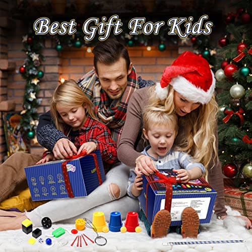 Skirfy Magic Tricks-Magic Kit for Kids Age 6-8,Magic Set with Magician Costume,Magic Wand, for Kids Boys Girls Ages 6 7 8 9 10 11 12 - Thumbnail 4