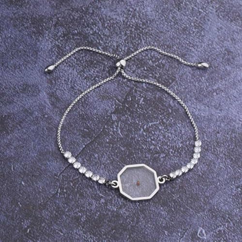 YLWJSP Mustard Seed Bracelet Christian Gift Mustard Seed Jewelry Bracelet Faith Gift Inspirational Jewelry Religious Gift for Women (square br) - Thumbnail 3