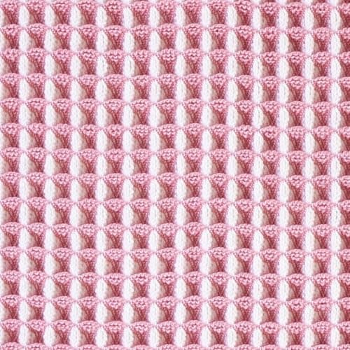 SHIMOH Upgraded Waffle Bath Mat – Ultra Soft, Super Absorbent & Non-Slip Rug with Tassels, Machine Washable, Rubber Backed for Bathroom, Hallway Runner, Kitchen and More (Pink, 2' X 6') - Thumbnail 4