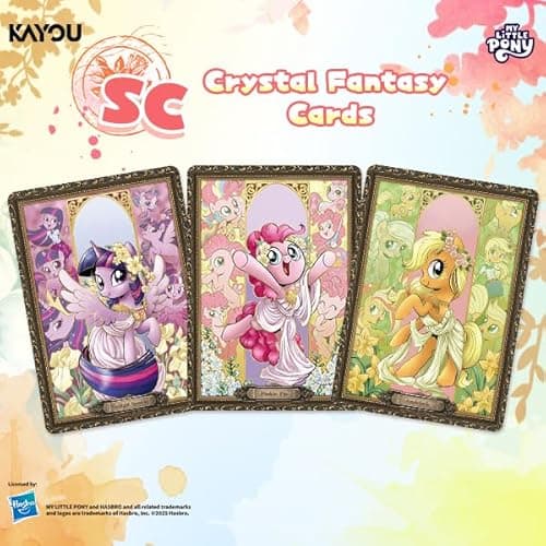 Kayou Friendship Eternal My Little Pony Moon Edition Cards, English Series 1 Card Set, Display Box of 24 Packs with 8 Cards Each - Thumbnail 5