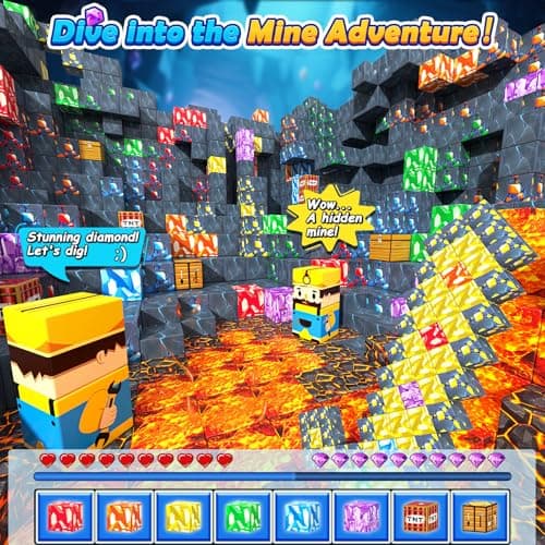 100PCS Magnetic Blocks - Build Mine Magnet World Mine Sword Adventure Set, Building Toys Classroom Must Haves Learning Sensory Toys for 3 4 5 6 7 8 Toddlers Kids Games Birthday Gifts for Boys & Girls - Thumbnail 2