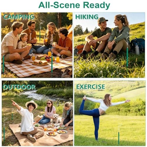 FIRIK Large Citronella Incense Sticks Outdoor, Thick Citronella Incense, Natural Lemongrass Incense Sticks for Home Pool Side Garden, Patio, Camping Trips, Porches, Courtyards, Farm, Backyard, 12 PCS - Thumbnail 5