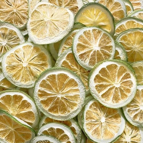 Dehydrated Lime Slices 16 oz / 1 lb / 454g Bulk - Cocktail Garnish, Baking, Cooking, Tea, Crafts | All-Natural Dried Fruit for Drinks, Potpourri & Decor - Image 1