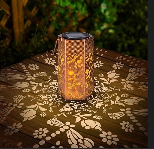 Dragonfly Solar Lanterns Outdoor Waterproof - Mothers Day Gifts for Mom Grandma, Birthday Gifts for Women, Solar Lights Outdoor Garden Decor for Outside