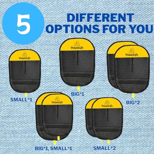 PotatoLife Pet Hair Removal Glove Upgraded Reusable Electrostatic Washable Fur Remover for Dogs Cats, Grooming Mitt for Couch, Sofa, Furniture, Carpet, Clothing and Car Seat, 2-Pack Large - Thumbnail 3