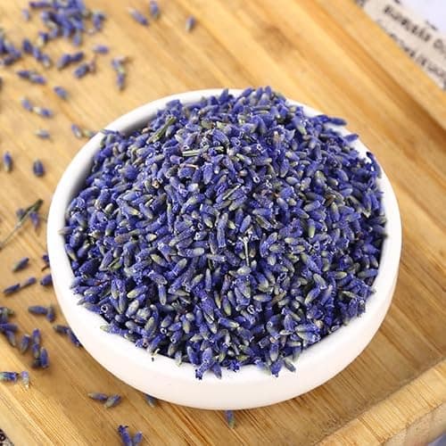Premium Dried Lavender Flowers Tea - 5A Top Grade - 100% Natural Edible Flowers Culinary Dried Buds - Non-GMO - Caffeine-Free - Perfect for Tea, Lemonade, Baking, Baths (Lavender(4.23oz/120g)) - Thumbnail 4