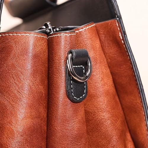 CXQDSJM Chinese Style Embroidered Jacquard Women's Evening Bags Shoulder Bags Ladies Leather Totes Khaki - Thumbnail 2