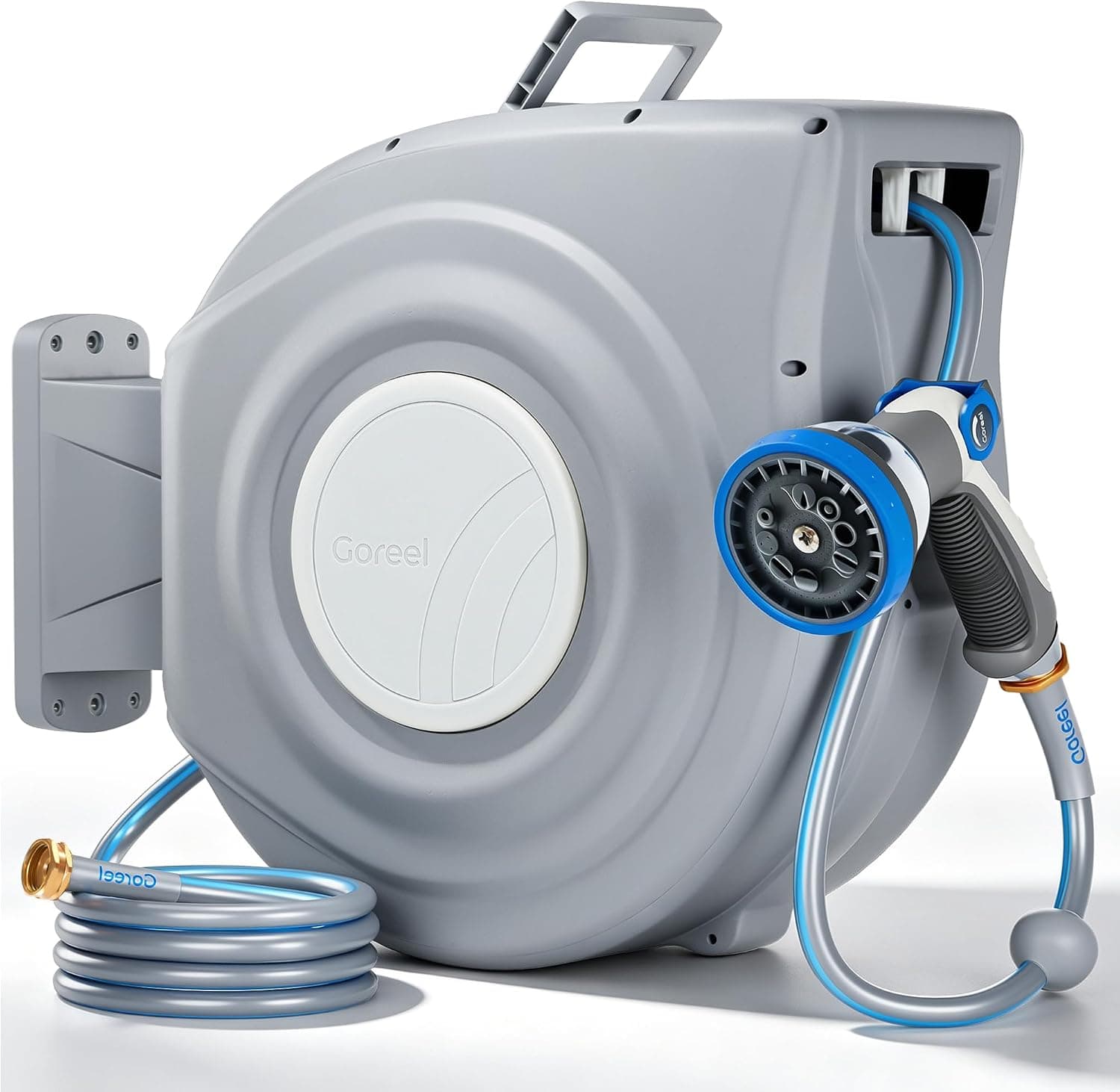 65-Foot Retractable Garden Hose Reel Drops to $47.37 With Code