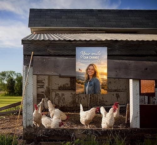 Your Smile Can Change Someone's World Metal Tin Sign Inspirational Quote Motivational Wall Decor 8x12 Inch Iron Art Plaque Sunset Landscape Positive Decor - Thumbnail 3