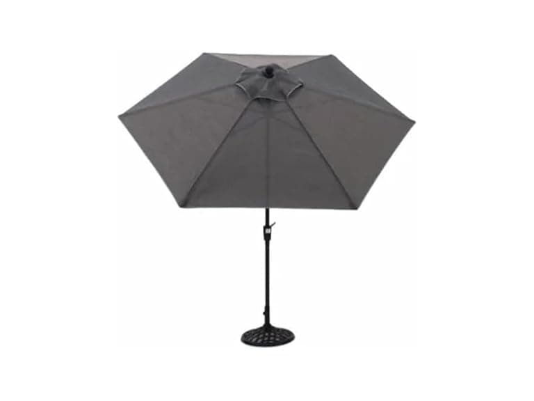 Four Seasons Courtyard 9 Foot Norwalk Market Patio Umbrella - Image 1