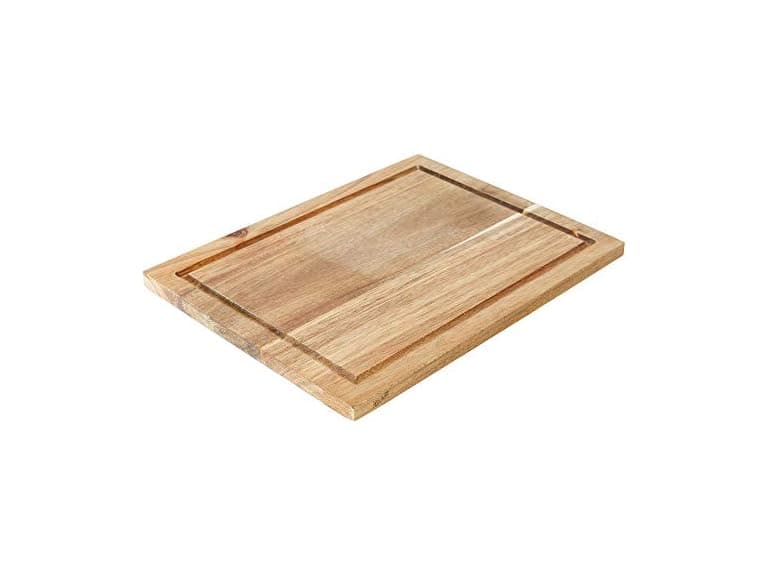 Glad Acacia Wood Cutting Board with Juice Grooves - Image 1