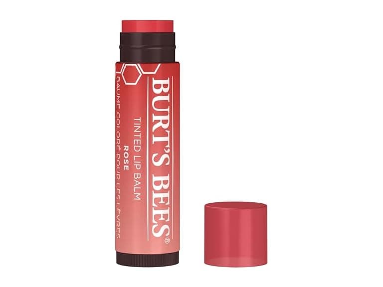 Burt's Bees Lip Tint Balm Petal Rose - Image 1