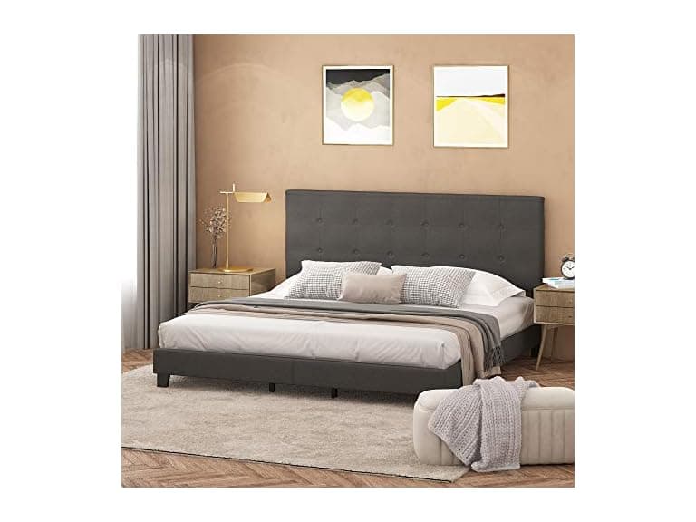 Furinno Laval Button Tufted Upholstered - Image 1