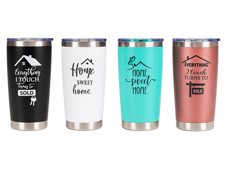 4 Pack Real Estate Agent 20oz Tumblers - Image 1