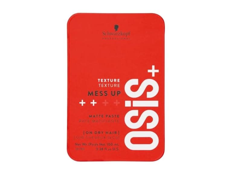 (2 Pack) Schwarzkopf OSiS+ Mess Up Matte Paste 3.38 oz - Image 1