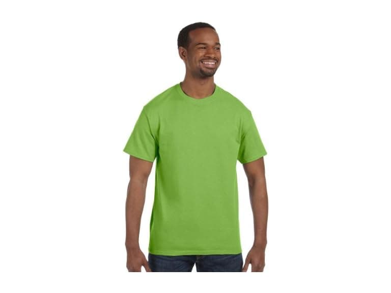 Jerzees Men (M) Dri-Power Long Sleeve 29ls Kiwi - Image 1