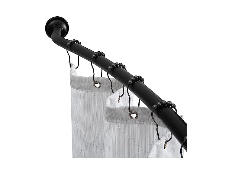 Bath Bliss Curved Shower Rod | Adjustable 42" - Image 1