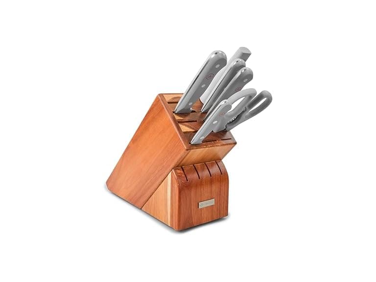 WUSTHOF Gourmet Grey 7-Piece Knife Block Set - Image 1