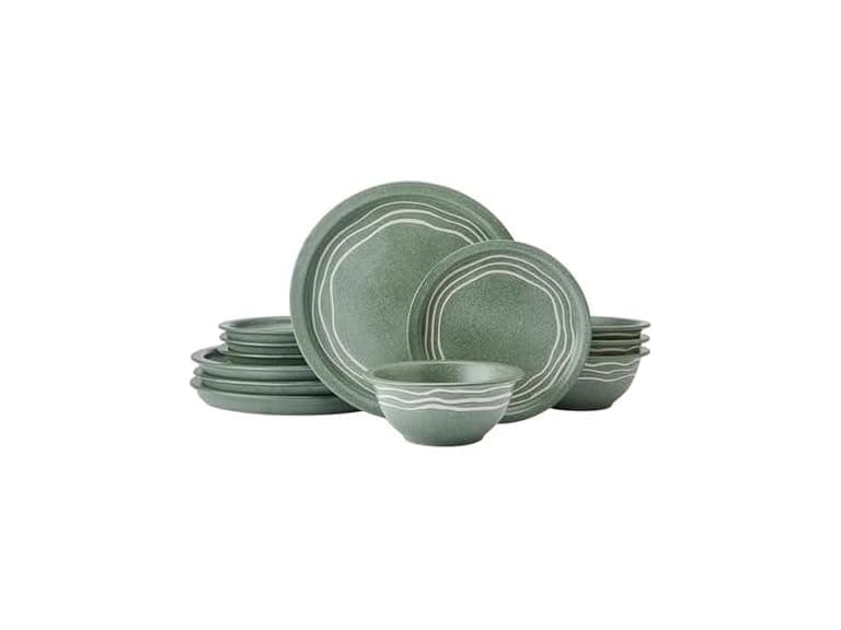 Pfaltzgraff Nature's Pallet 12 Piece Stoneware Dinnerware Set - Image 1