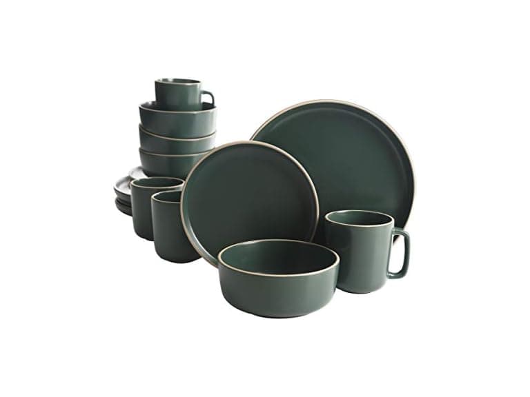 Gibson Home Zuma 16 Piece Round Kitchen Dinnerware Set - Image 1