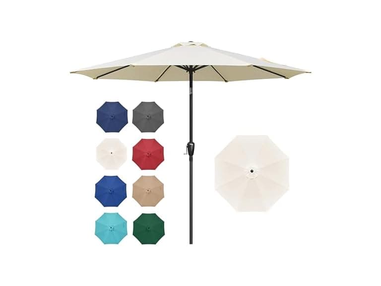 Simple Deluxe 9' Patio Umbrella 2 Pack - Image 1