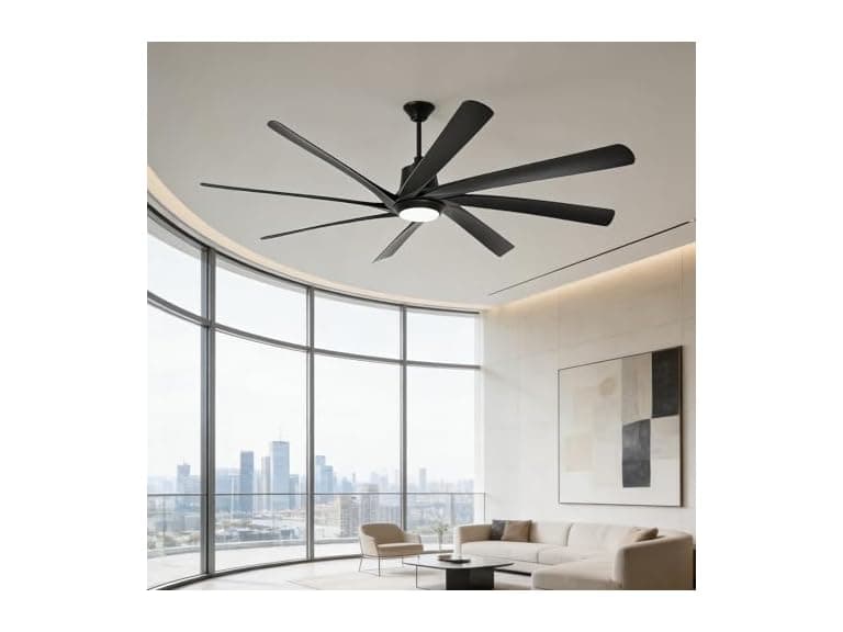 Parrot Uncle 100 Inch Ceiling Fan with Light - Image 1