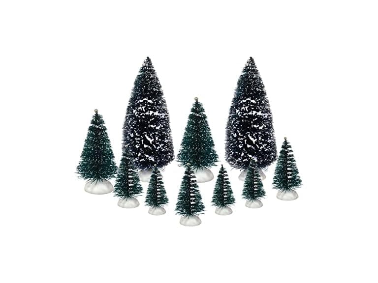 Top Treasures Set of 10 Christmas Trees - Image 1