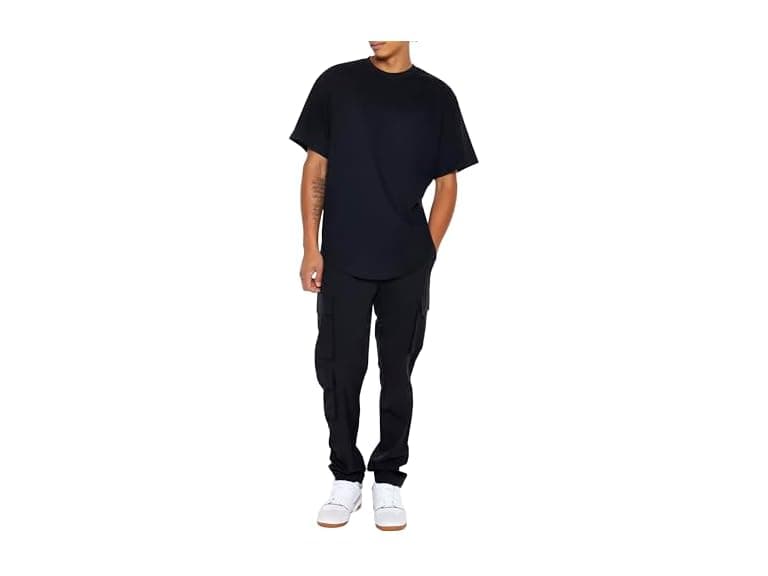 Forever 21 (M) Slim-Fit Drawstring Cargo Joggers - Image 1
