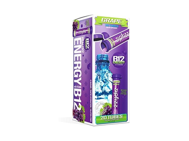 Zipfizz Healthy Energy Drink Mix, Grape, 20 Count - Image 1