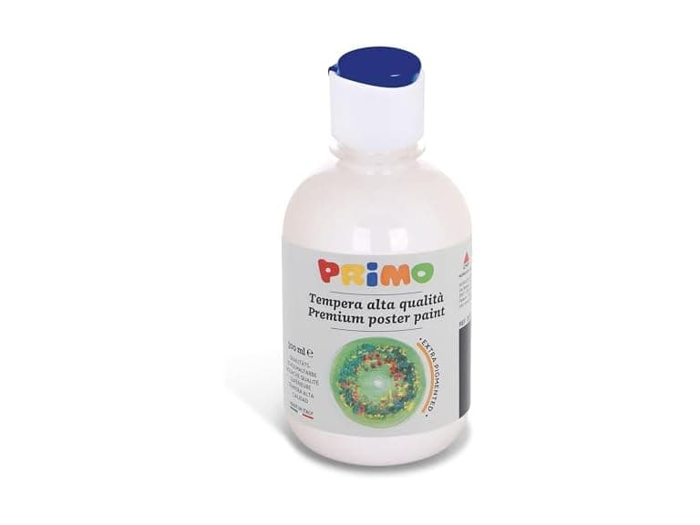 PRIMO Premium Tempera Paint, 300ml, White - Image 1