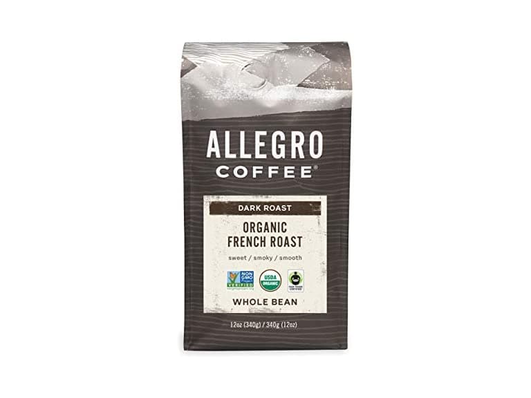 Allegro Organic French Roast Whole Bean Coffee - Image 1