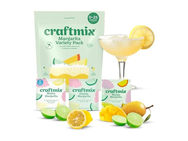 Craftmix Margarita Variety 12 Pack Drink Mixer - Image 1