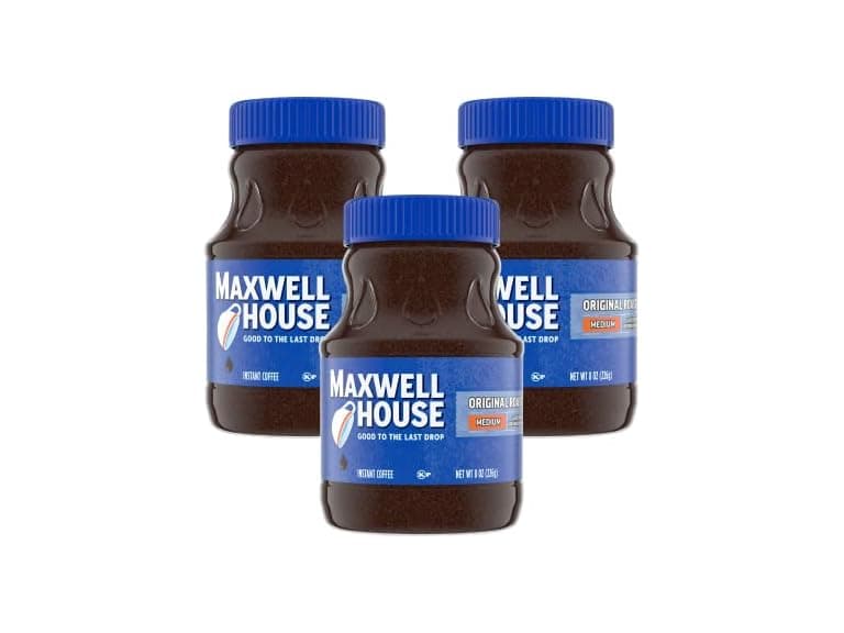 3PK Maxwell House Original Blend Instant Coffee - Image 1