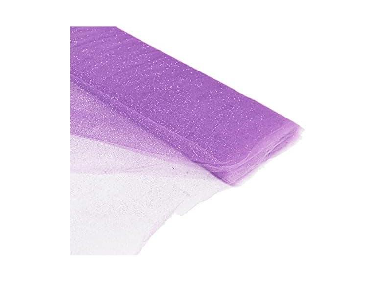 Evershine 54" x 10 Yards (30 ft) Glitter Fabric Tulle Bolt - Image 1