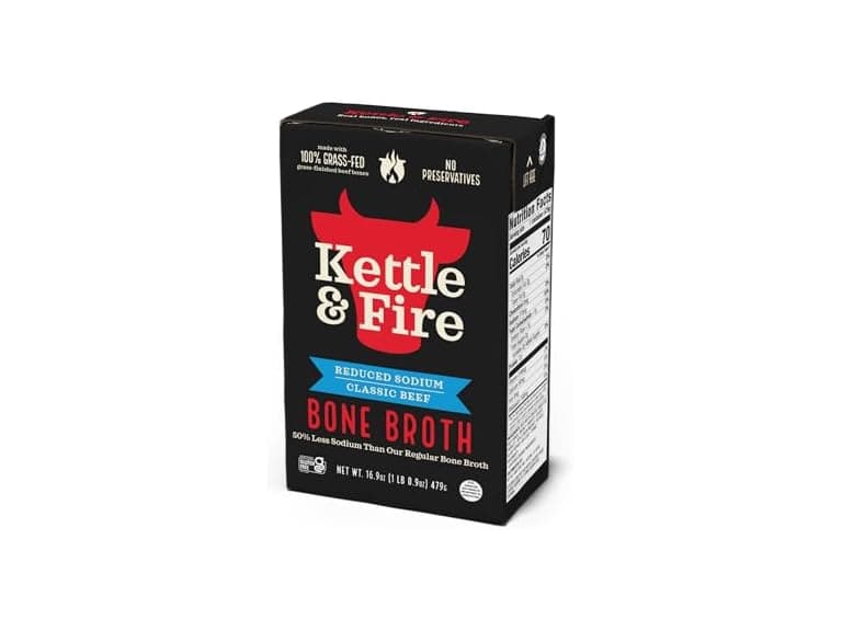 Kettle And Fire Broth Beef Bone Reduced Sodium - Image 1