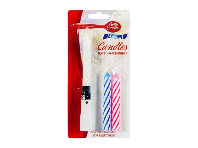 Betty Crocker Musical Candles - Image 1