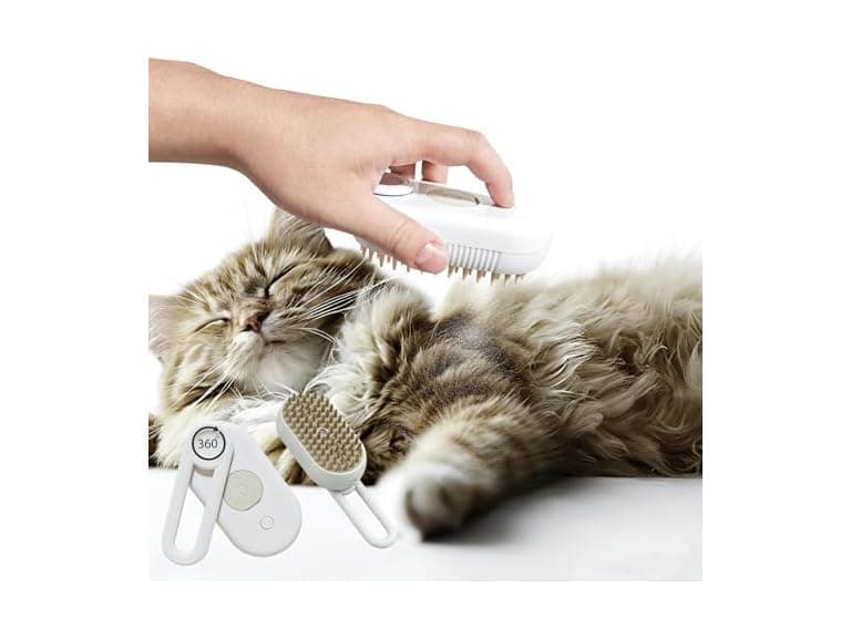 Farocup 4-in-1 Steam Brush for Pets - Image 1