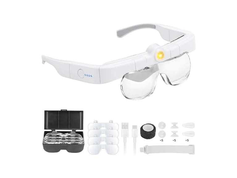 Nazano 1.5X-5.0X Headset Magnifier - Image 1